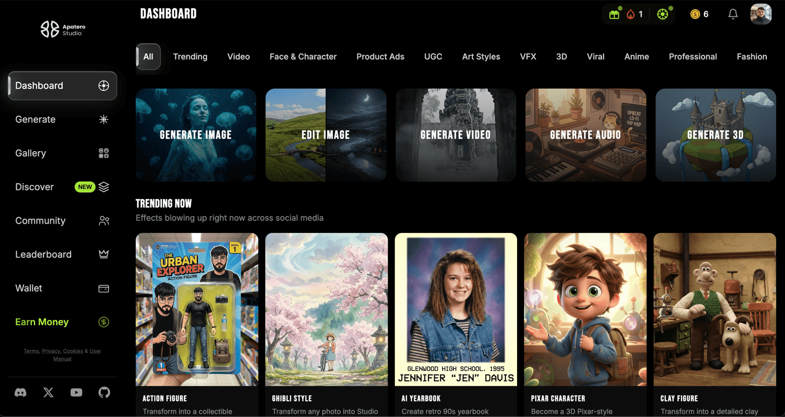 Apatero Studio - AI Image & Video Generation Platform