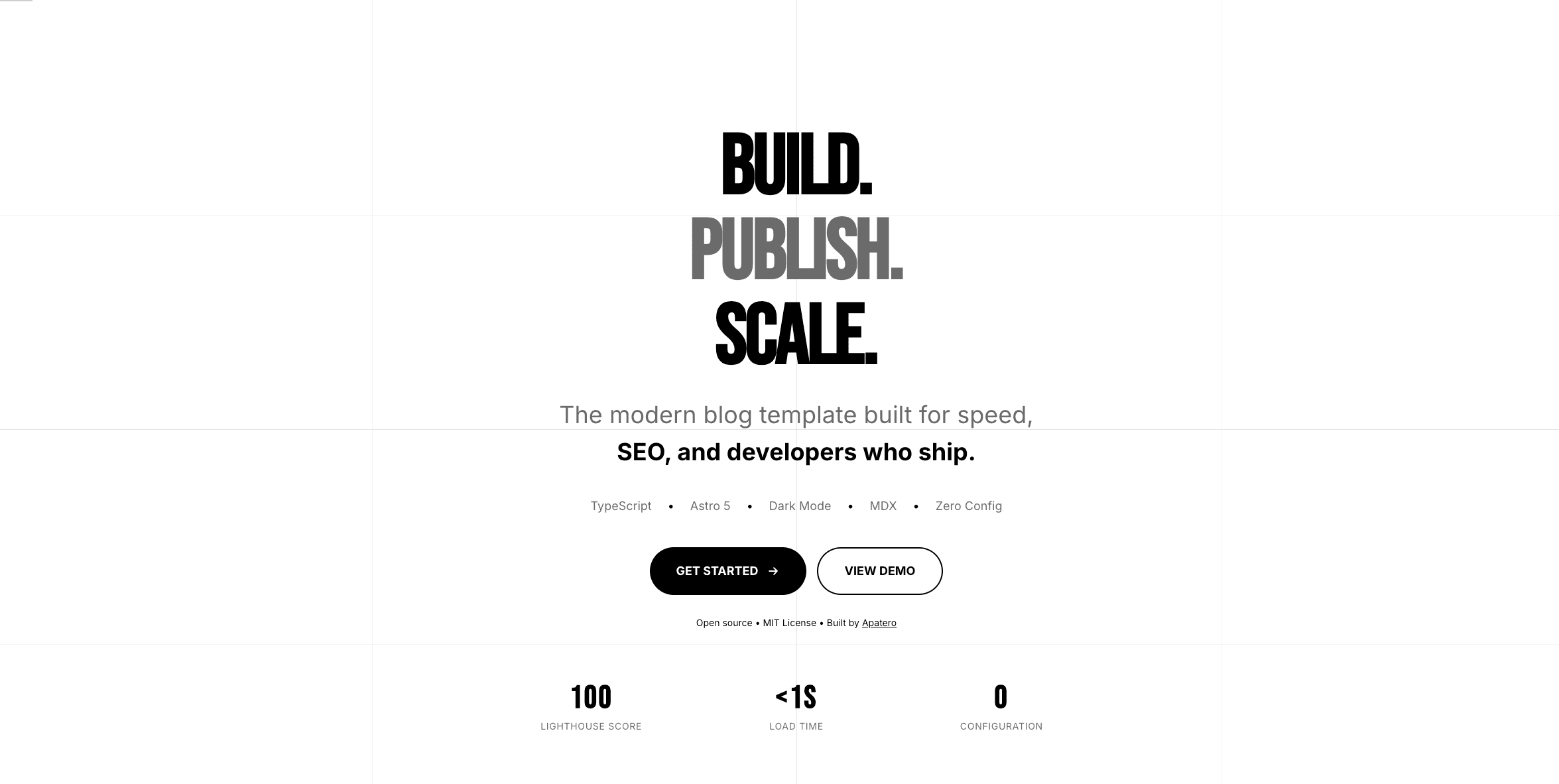 Astro SEO Blog Template
