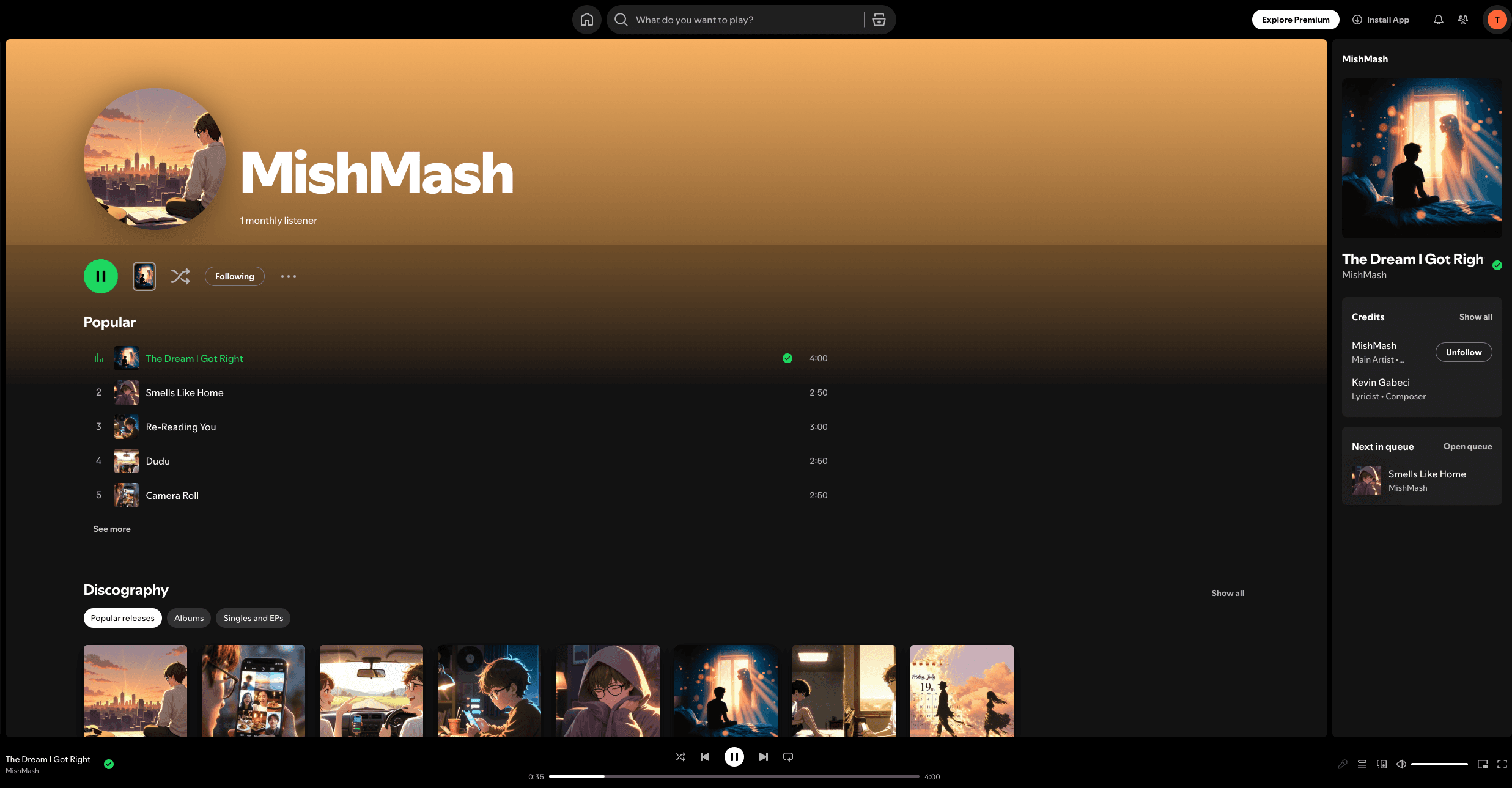 MishMash - Music on Spotify & YouTube